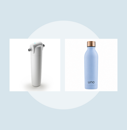 UNO Bundle — filter + blue bottle