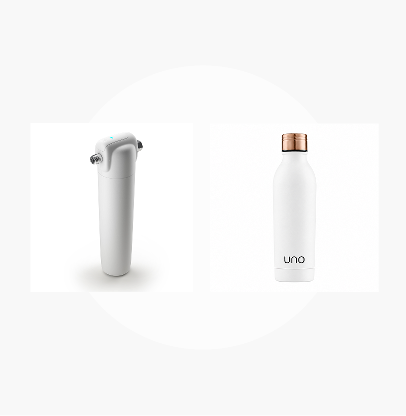 UNO Bundle — filter + white bottle